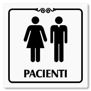WC pacienti, 118x118mm, bílá, Texas